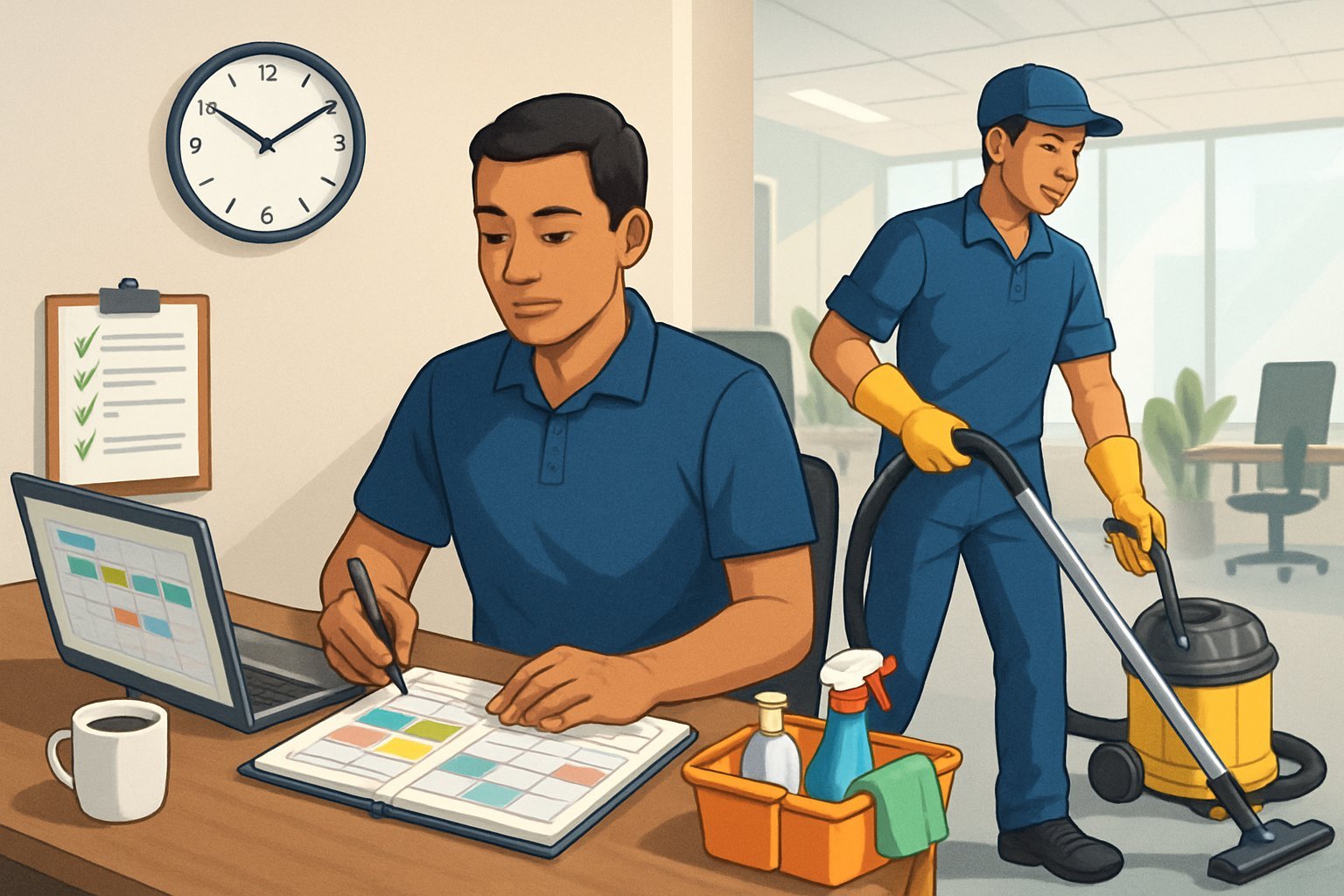 Time-Blocking Strategies for Cleaning Business Owners: Balance Admin & Fieldwork