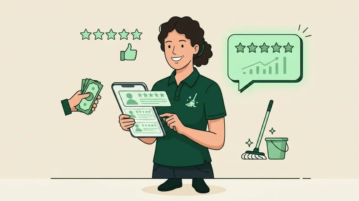 How to Get Reviews for Your Cleaning Business on Autopilot